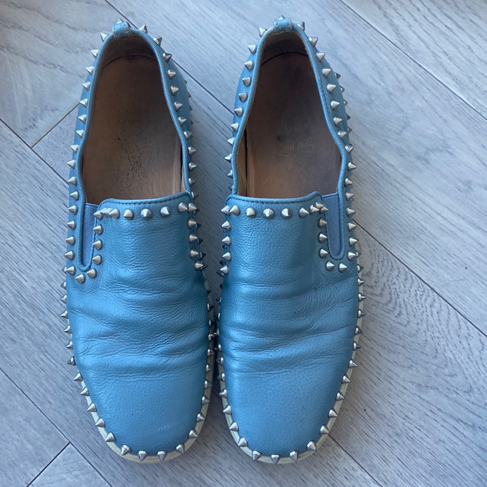 Christian Louboutin Mens loafers with spikes